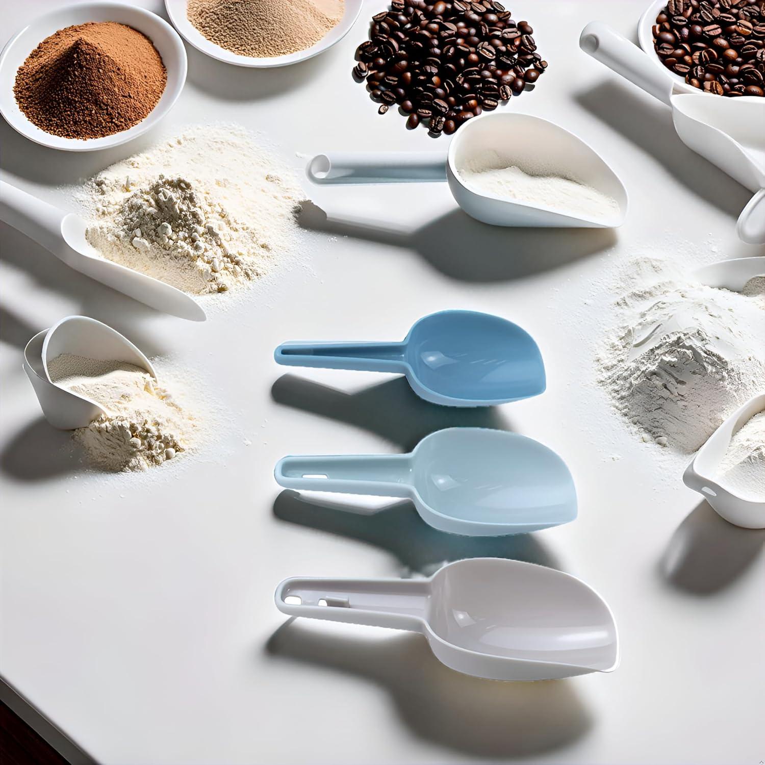 Cucharones de Plástico Multiusos AUEAR - 3 Piezas 50ml 100ml 150ml