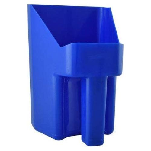 Cucharón de Plástico Ligero LBH Market 3 Qt Azul para Alimentos