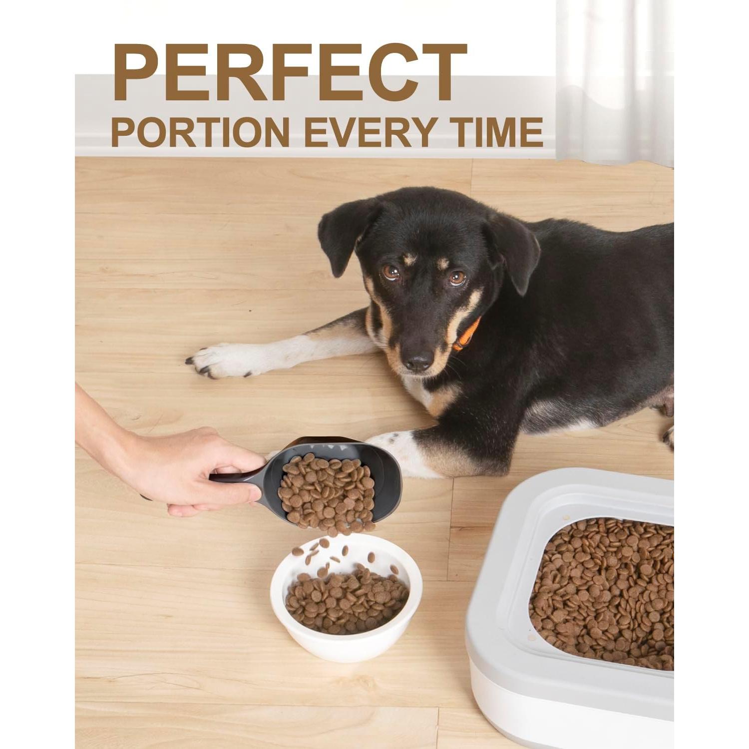 Conjunto de cucharas para comida de perro ANVS 3 Pack 1 taza