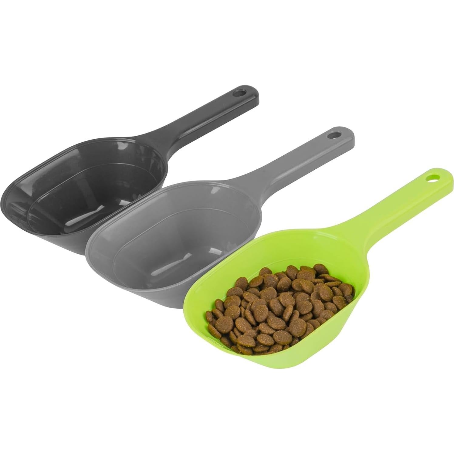 Conjunto de cucharas para comida de perro ANVS 3 Pack 1 taza