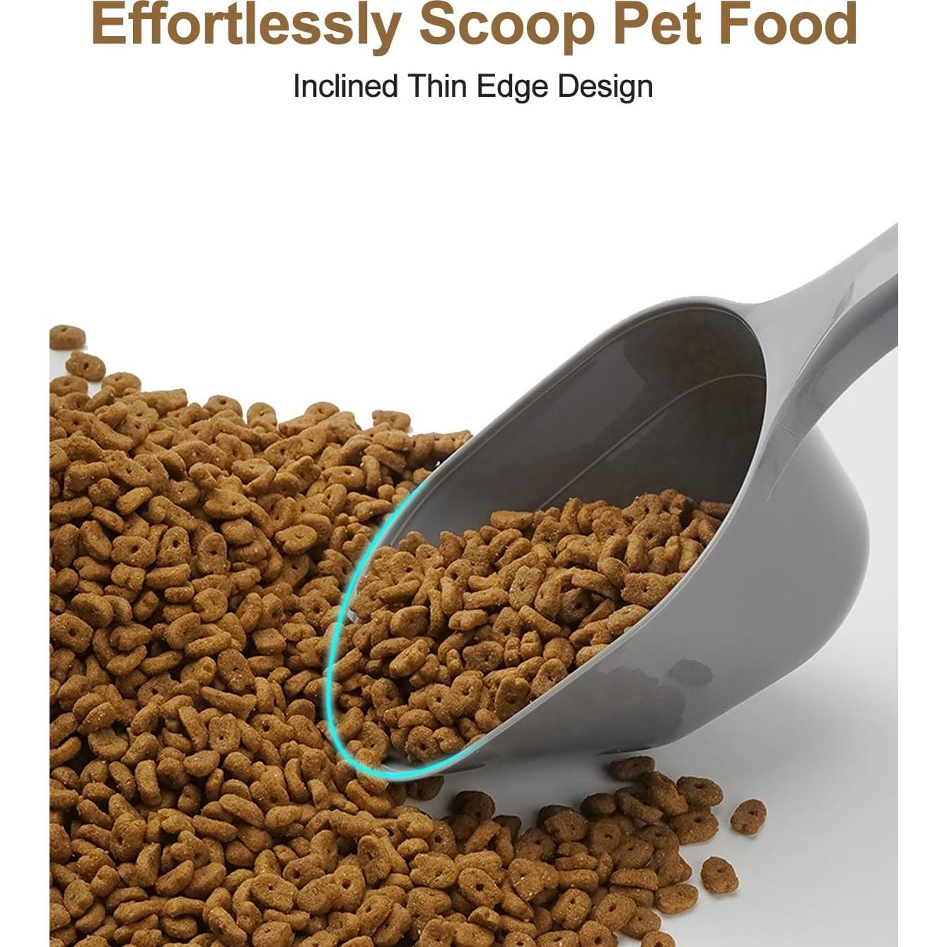 Conjunto de cucharas para comida de perro ANVS 3 Pack 1 taza