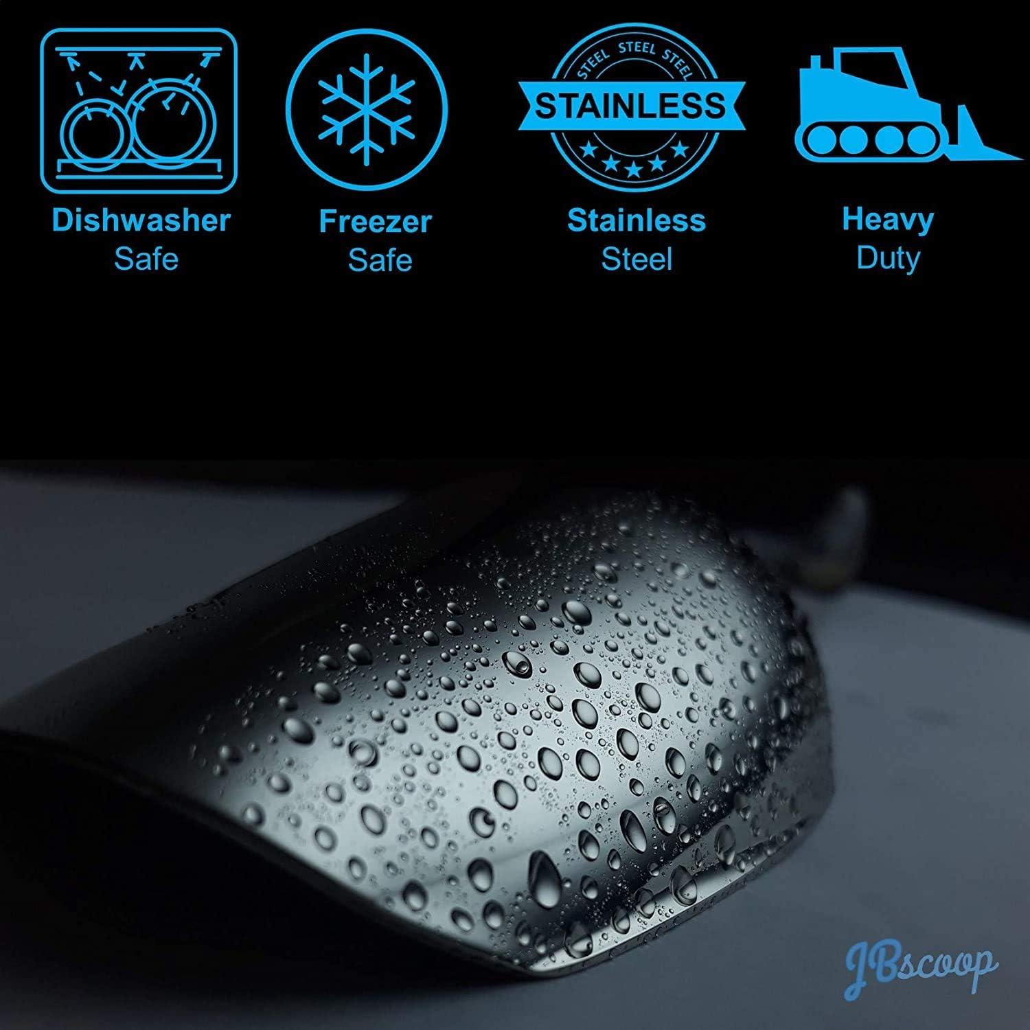 Cuchara de Hielo JBinox Acero Inoxidable 23.9 cm Resistente