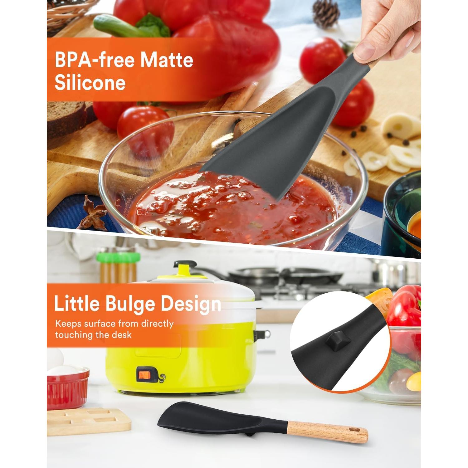 Cuchara de Cocina Silicona Badiano 29 cm Antiadherente