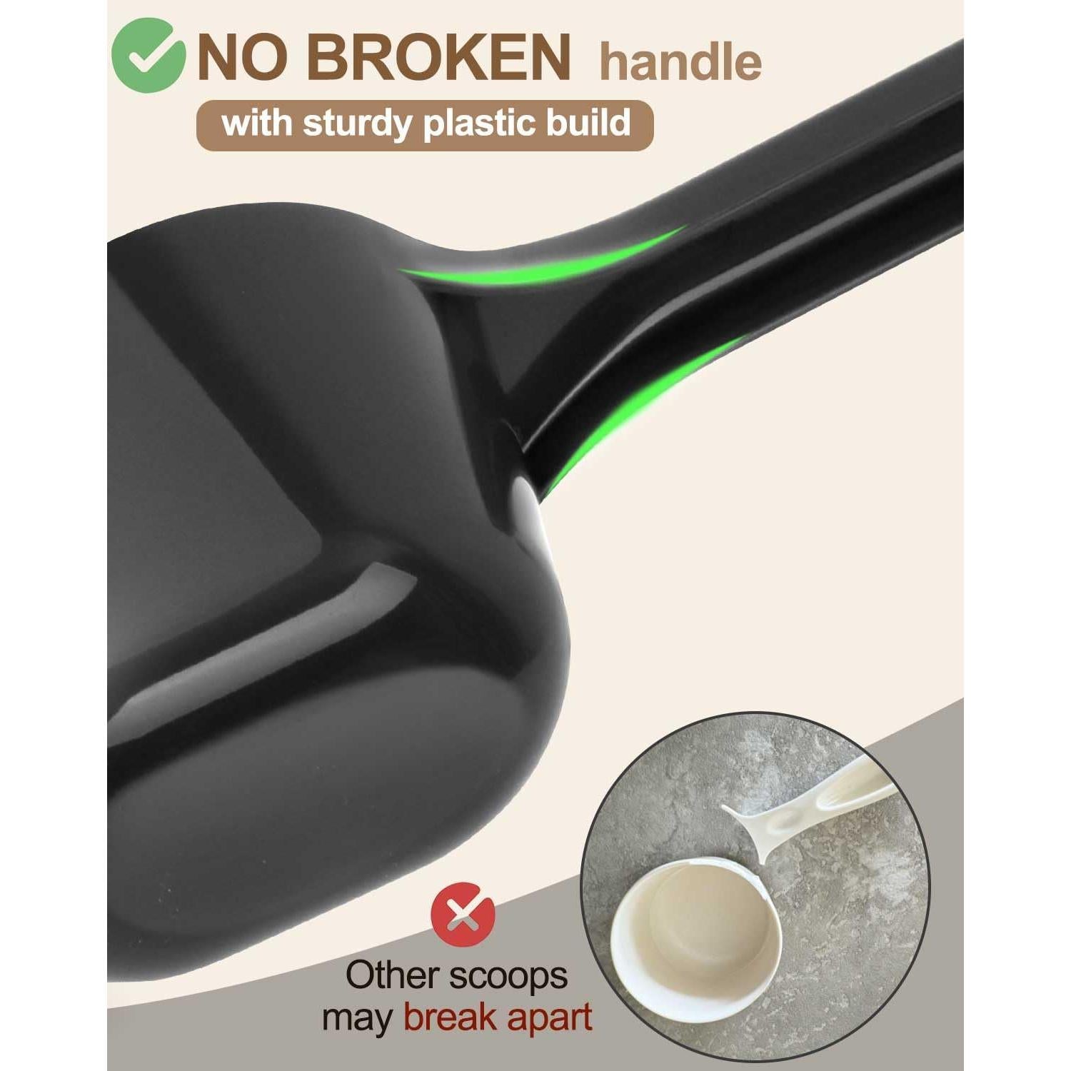 Cucharón Medidor para Comida de Mascotas Aosnare - 3 Piezas