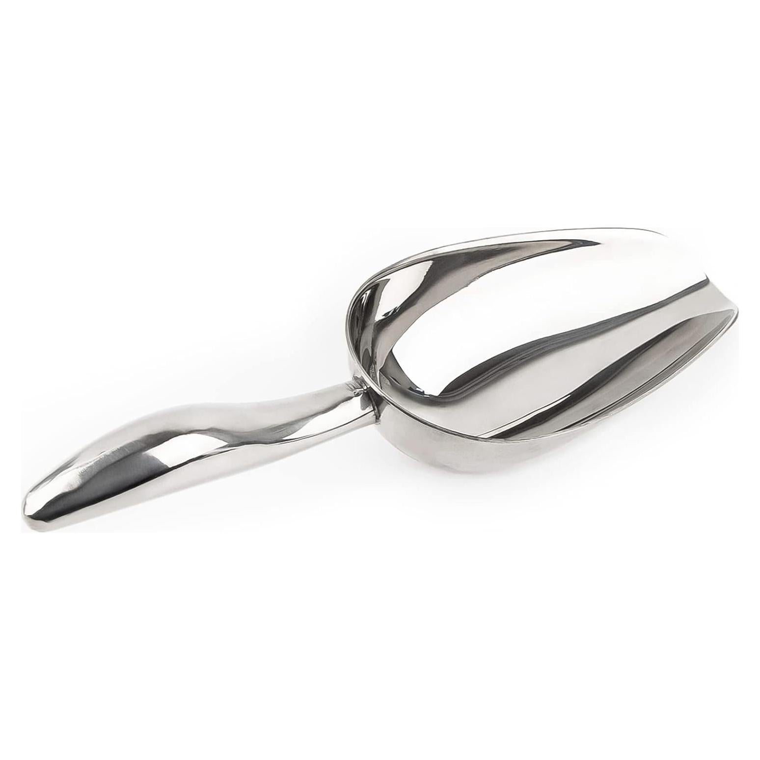 Cucharón de Metal AUEAR 6 Oz Acero Inoxidable para Hielo