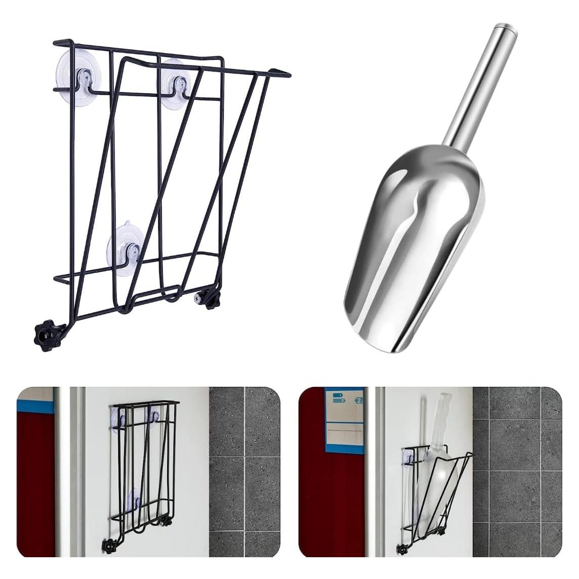 Soporte Plegable para Cucharón de Hielo NAHMY con Cucharón 5oz