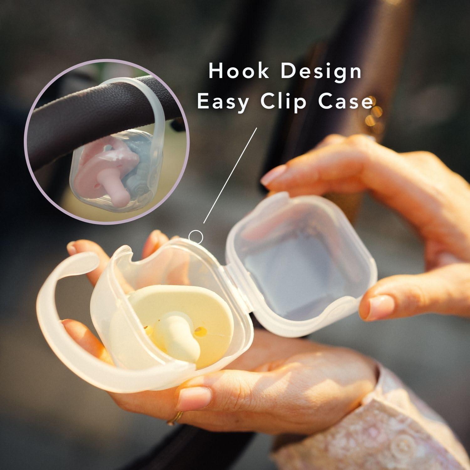 Chupete NatureBond 2 en 1 Silicona para Bebés 0-6 Meses