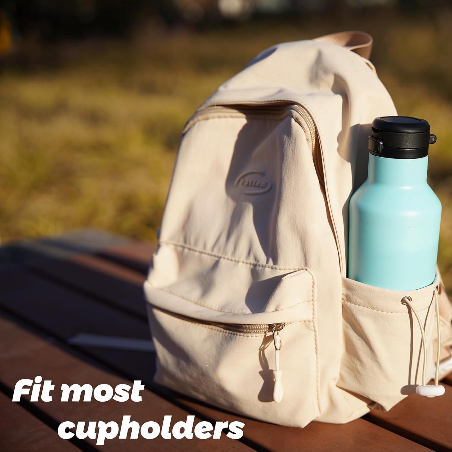 Botella de Agua Aislada Konokyo 0.5L Doble Pared Acero Inoxidable Negro