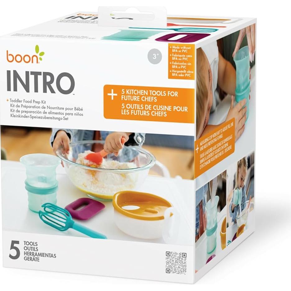 Juego de Cocina para Niños Boon Intro - 5 Accesorios Montessori