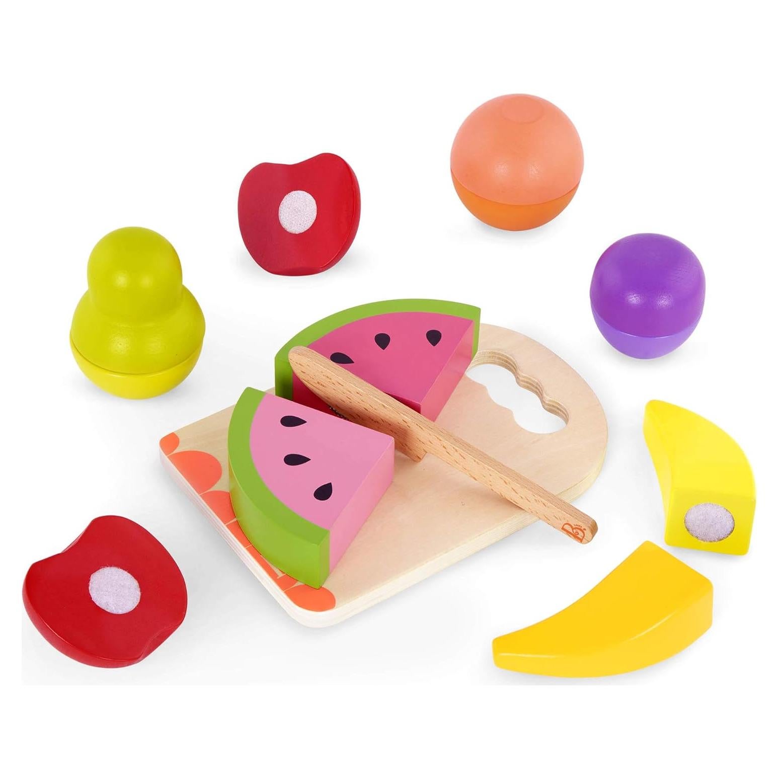 Juego de Comida de Madera B. toys Chop n' Play Frutas 6 Piezas