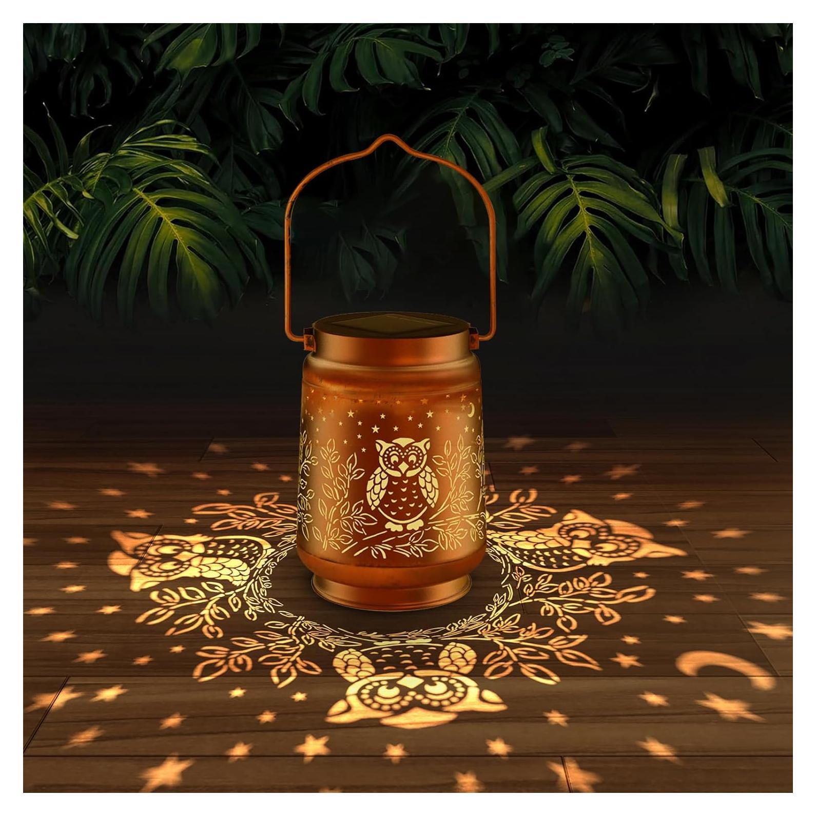 Linterna Solar Colgante YWYELED Impermeable 10.8x16.5cm