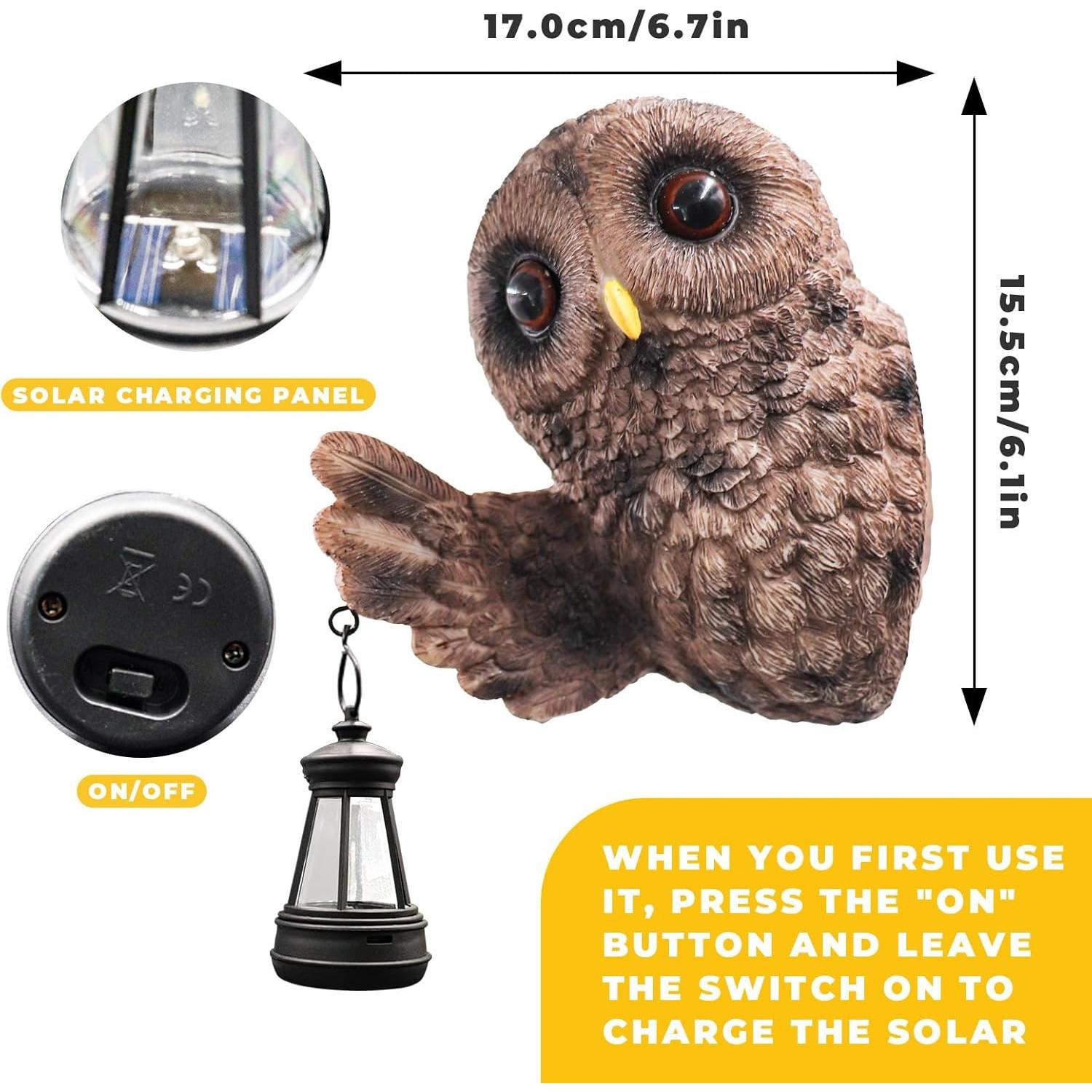 Luz Solar Abrazador de Árbol BingegePet Decoración Jardín