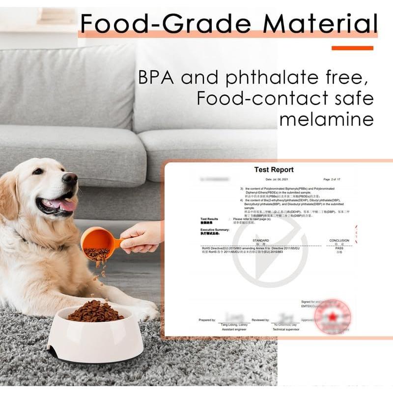 Cucharón Medidor de Comida para Mascotas SUPERDESIGN 1 Taza Naranja