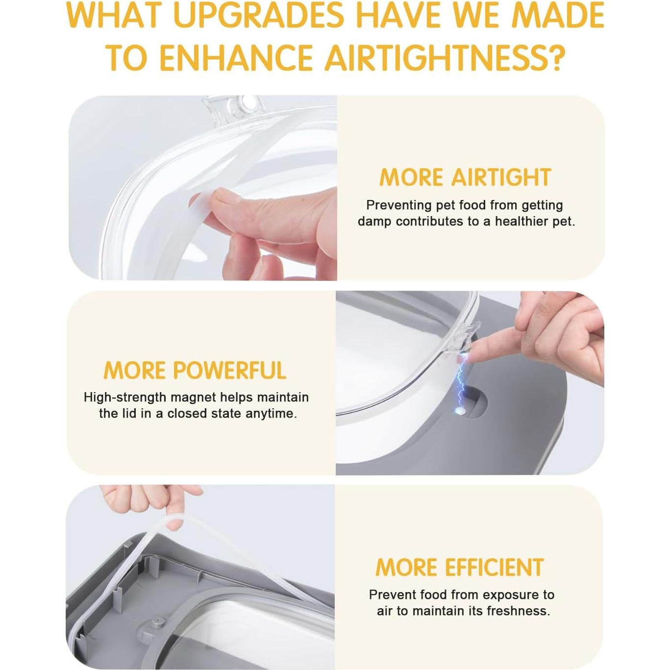 Contenedor de Comida para Perros HOYTAMDAR 5.9 kg Plegable