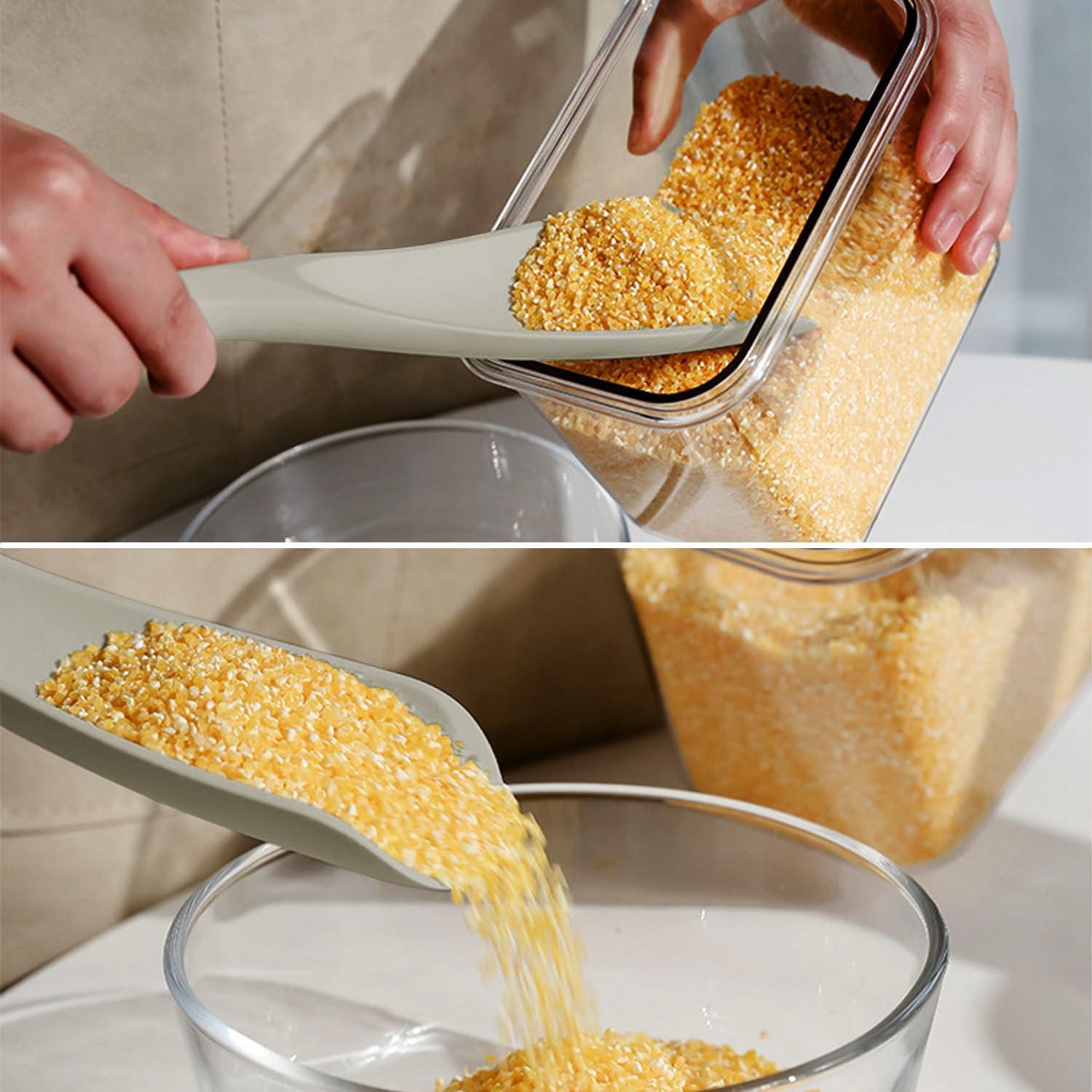 Cuchara de Cocina VOVOLY de Silicona 29 cm - 2 Paquetes Caqui