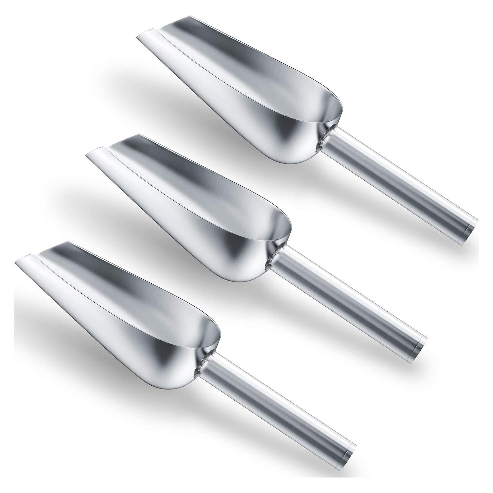 3 Cucharones de Acero Inoxidable Mudder 170g para Cocina