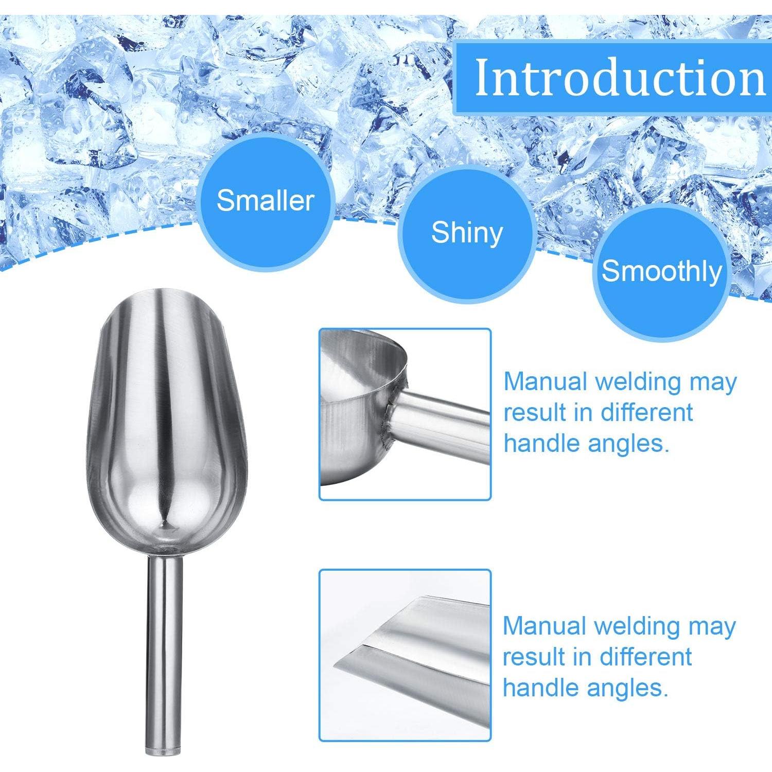 3 Cucharones de Acero Inoxidable Mudder 170g para Cocina