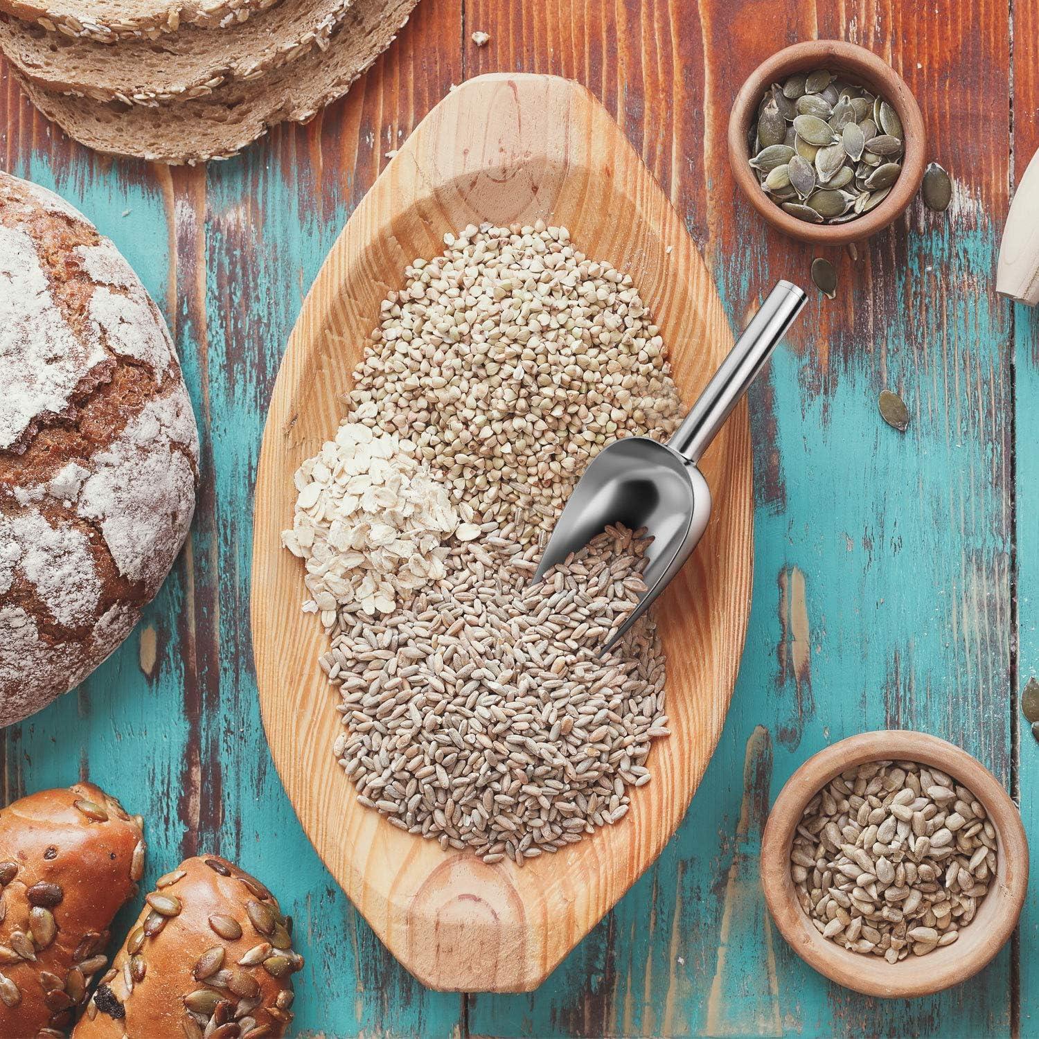 3 Cucharones de Acero Inoxidable Mudder 170g para Cocina