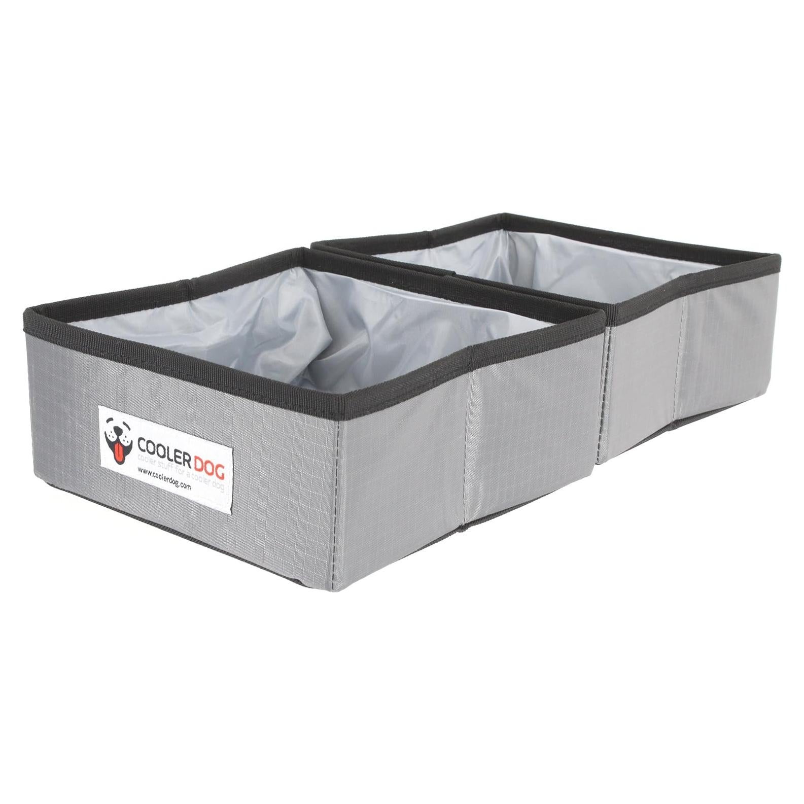 Tazón Plegable para Perros CoolerDog Doble Grande 3.2 L