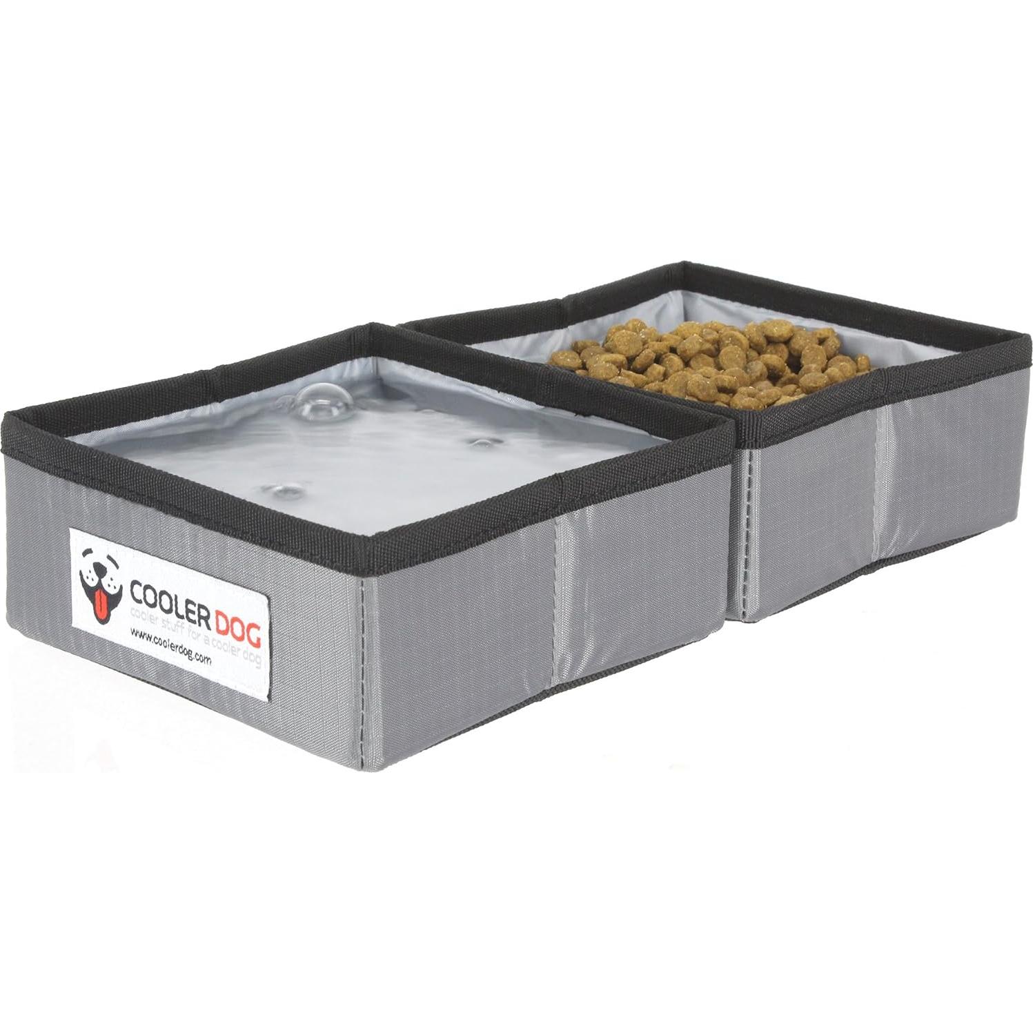 Tazón Plegable para Perros CoolerDog Doble Grande 3.2 L