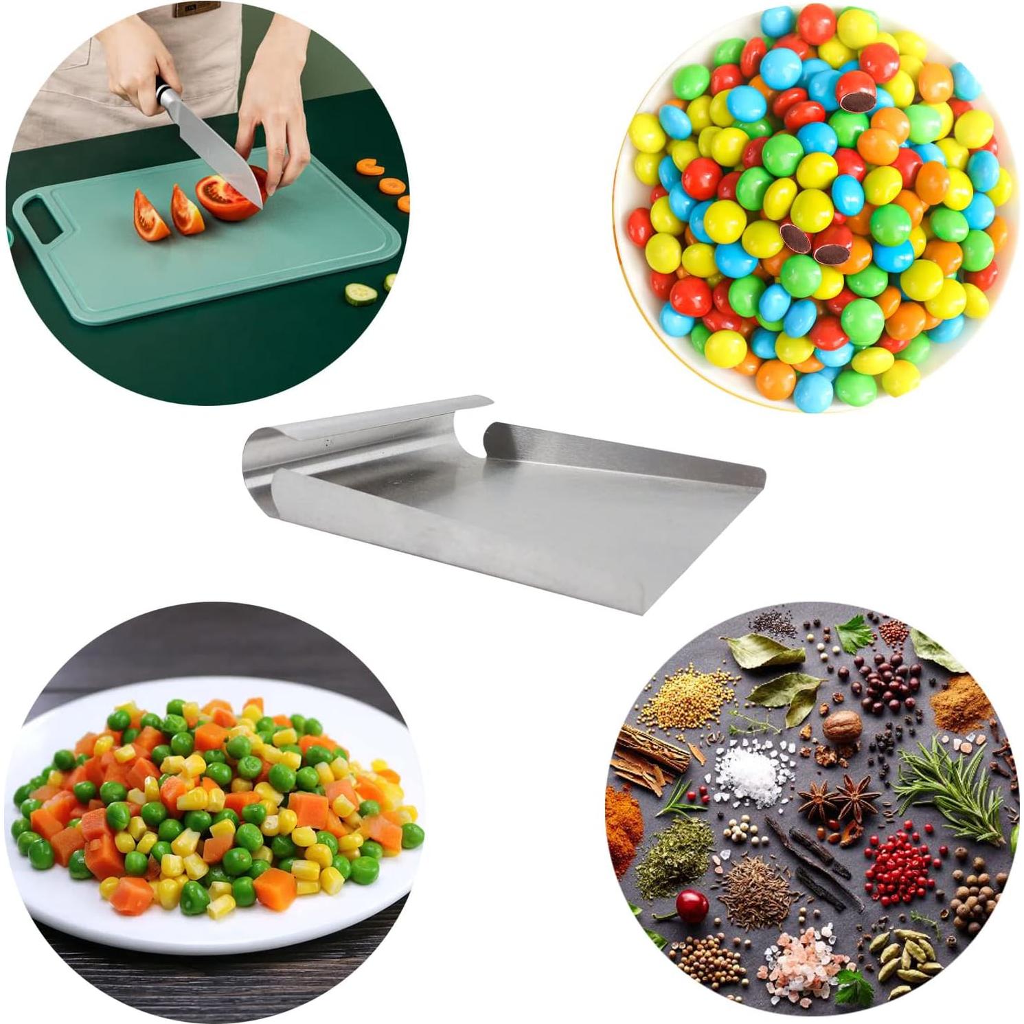 Cuchara de Acero Inoxidable Multifuncional 15 cm Proshoppingus