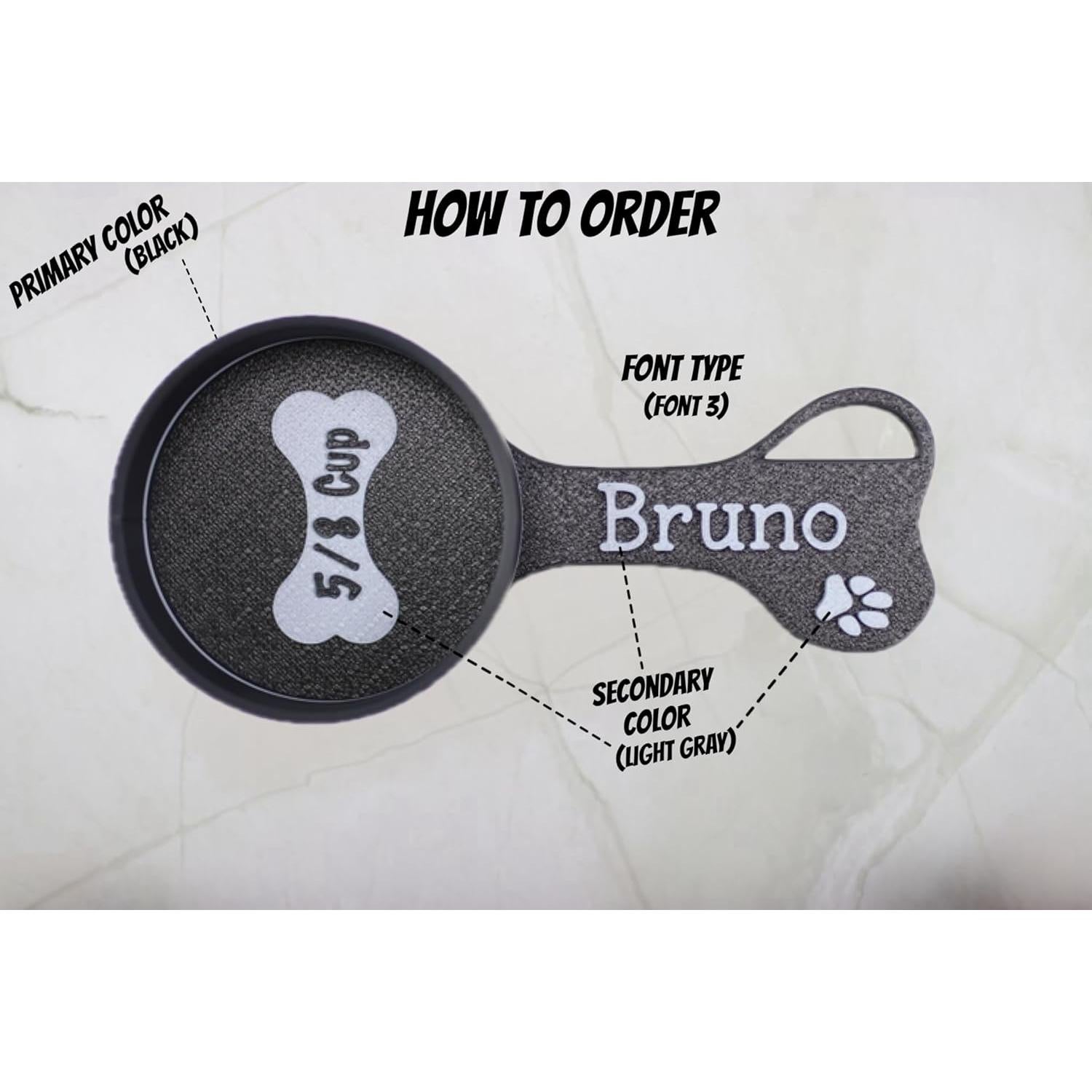 Cucharón Personalizado para Perros 60ml - Control de Porciones