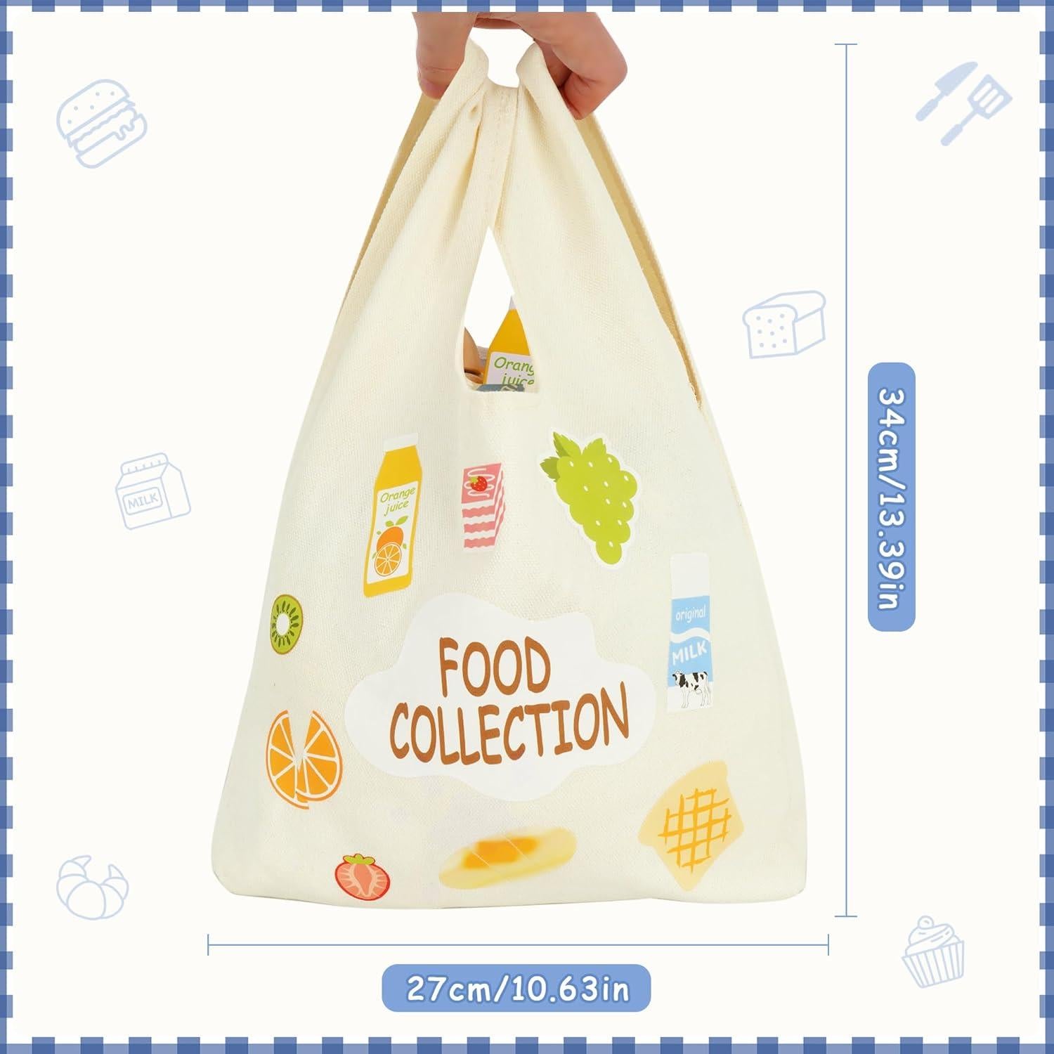 Juego de Picnic de Madera Melofaver para Niños 1-5 Años