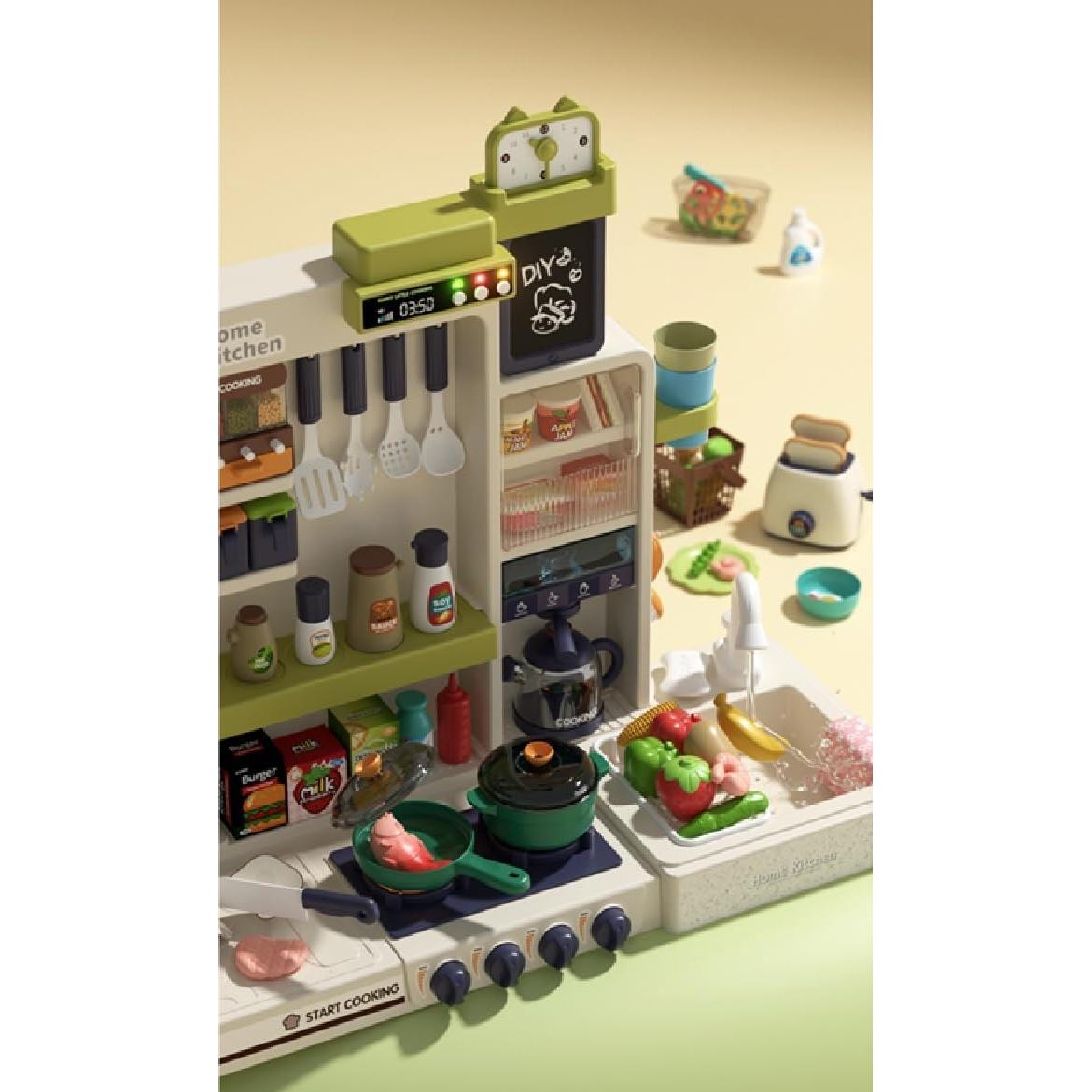 Juego de Cocina Electrónico Serena&Jewel con Luz y Sonido