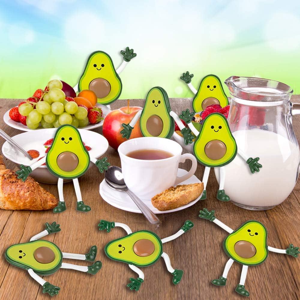 Set de 12 Figuras de Aguacate Flexibles ArtCreativity - Juguetes Antiestrés