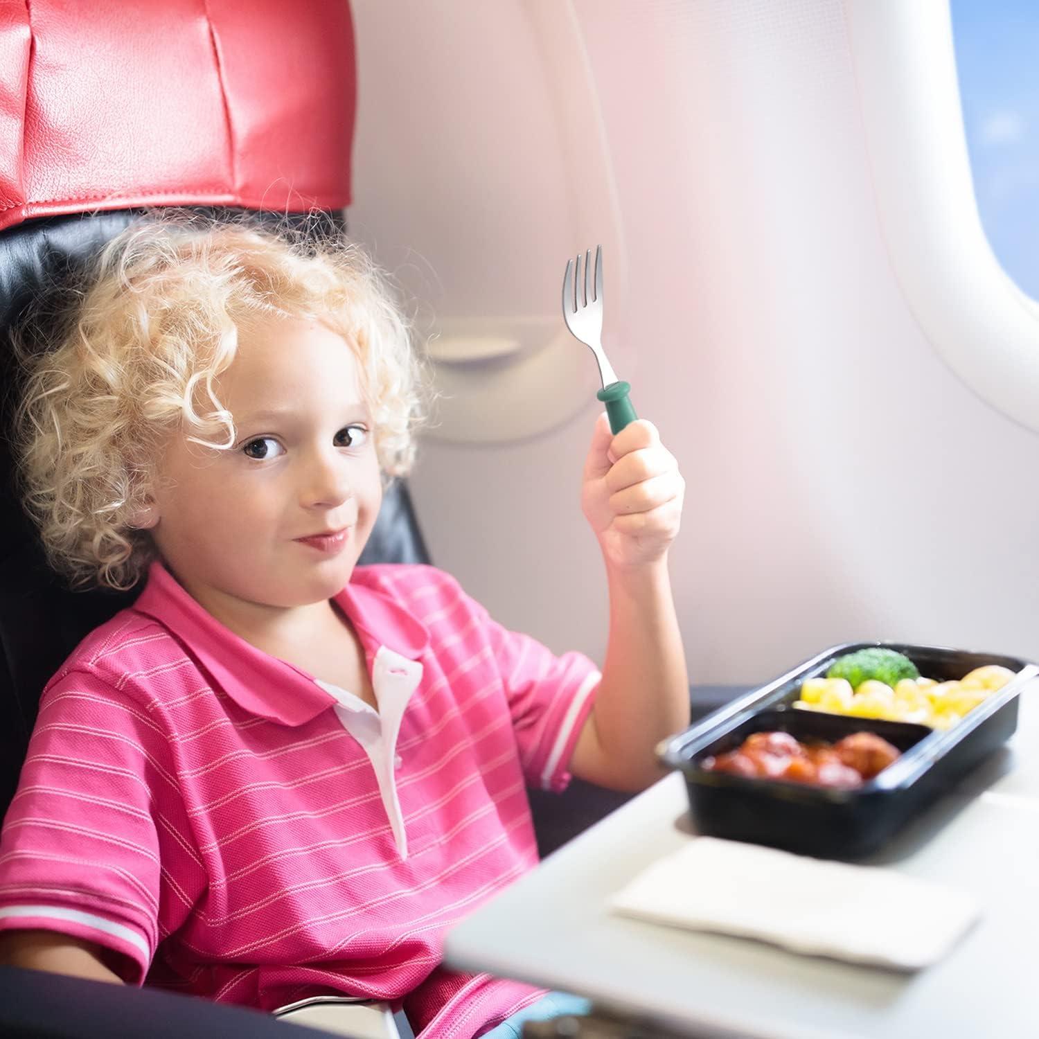 Juego de Utensilios para Niños 6 Piezas Pimoys - Acero Inoxidable