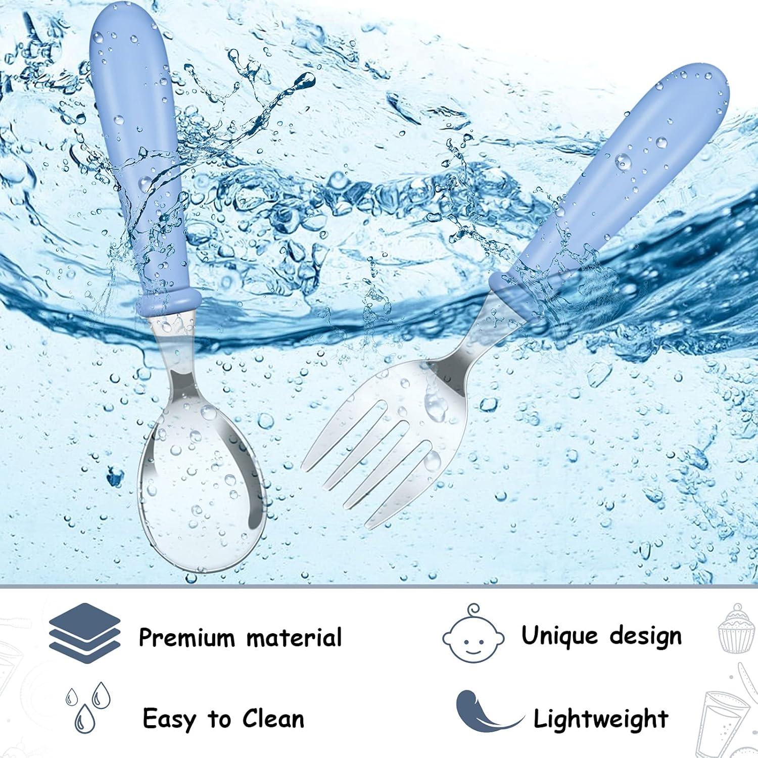 Juego de Cubiertos para Niños Honeydak 12 Piezas Acero Inoxidable