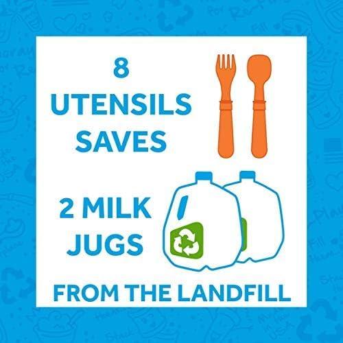 Juego de Utensilios para Niños Re-Play 8 Piezas Sirena