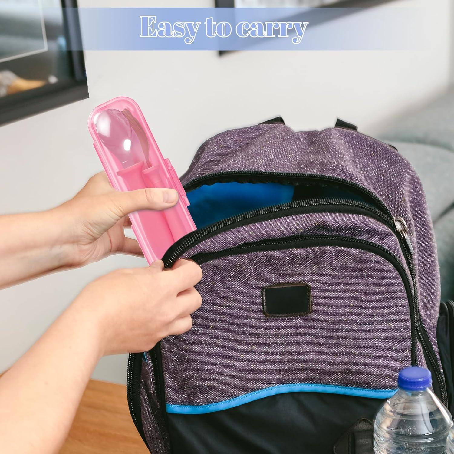 Juego de Utensilios de Acero Inoxidable para Niños Pimoys