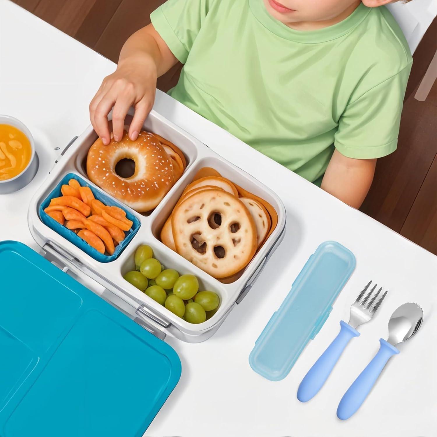 Juego de Utensilios de Acero Inoxidable para Niños Pimoys