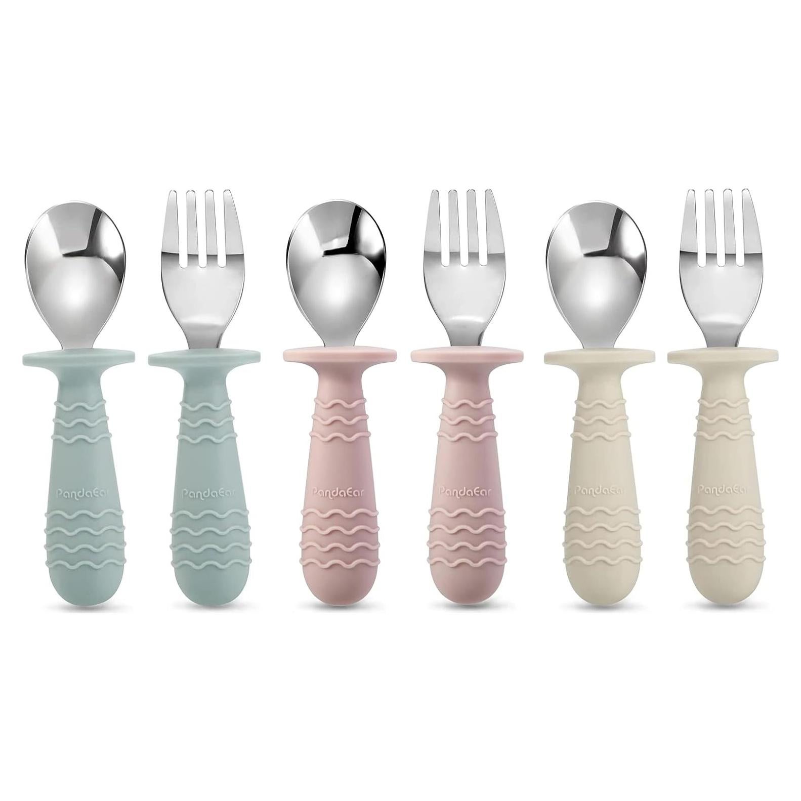 Juego de Utensilios de Acero Inoxidable PandaEar 6 Piezas