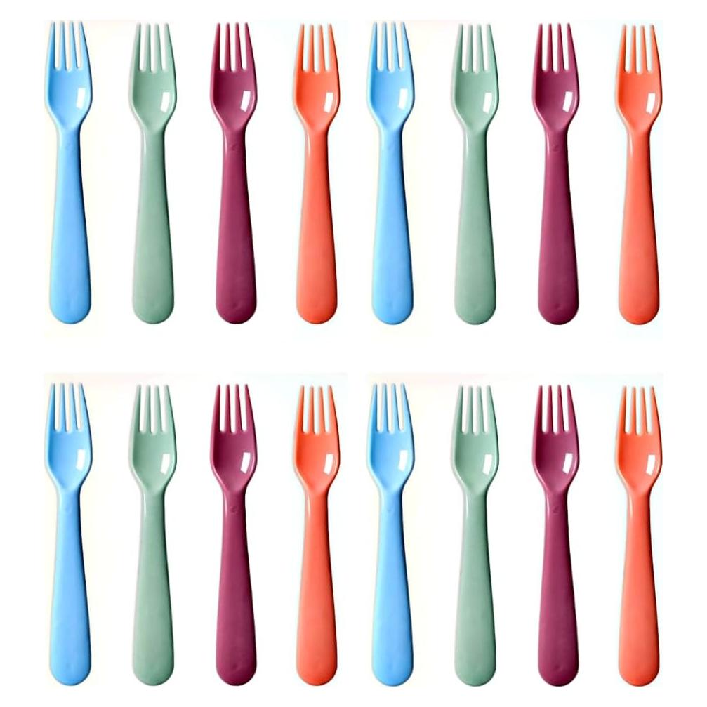 Set de 16 Tenedores de Plástico para Niños ChaLeeMoo