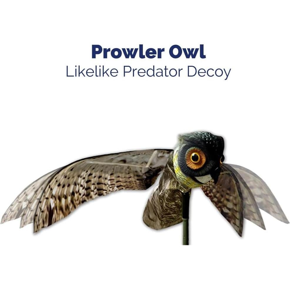 Búho Prowler Bird-X, señuelo realista para aves, 111.8 cm