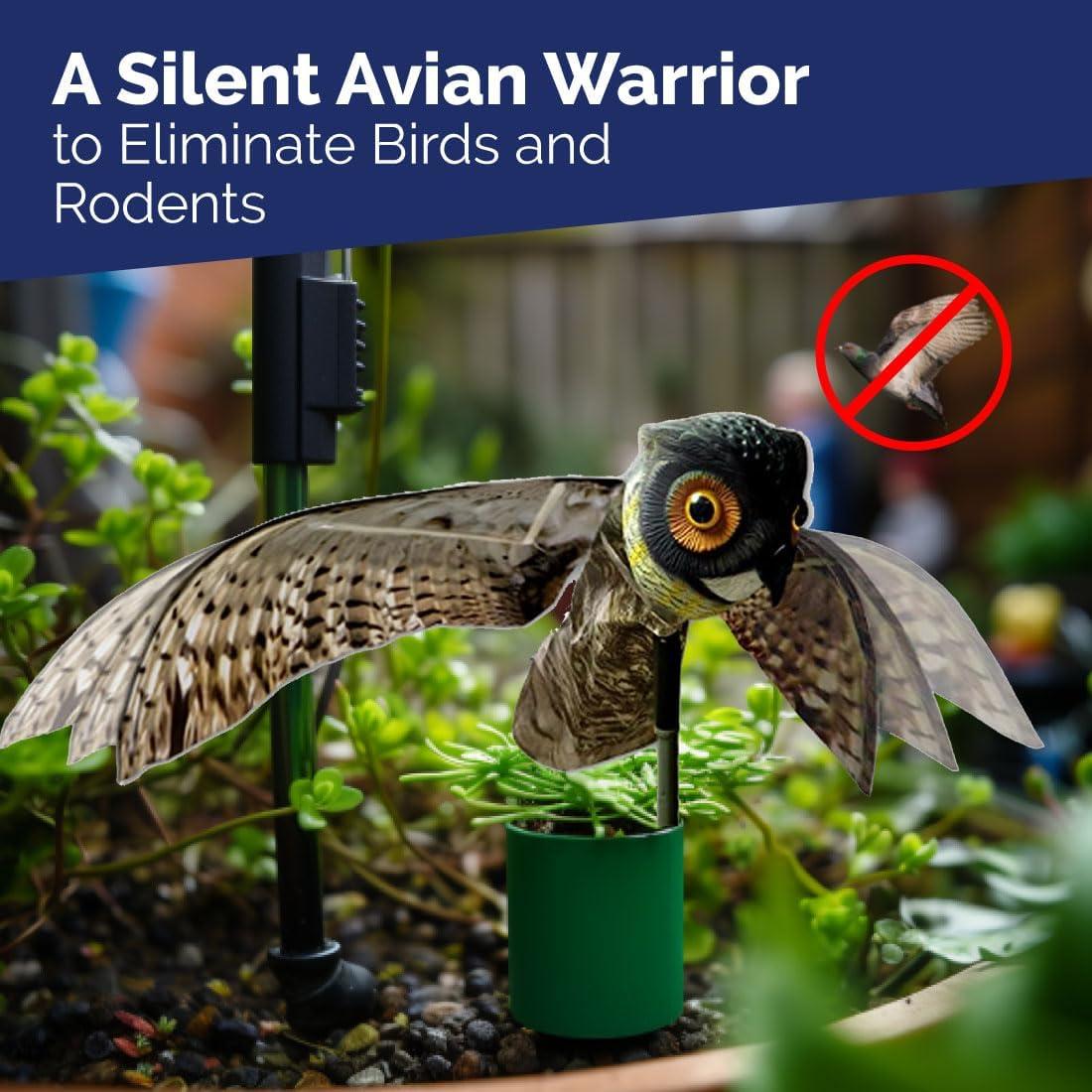 Búho Prowler Bird-X, señuelo realista para aves, 111.8 cm