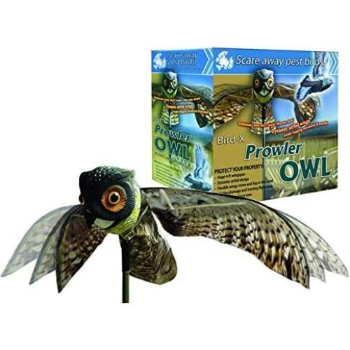 Búho Prowler Bird-X, señuelo realista para aves, 111.8 cm