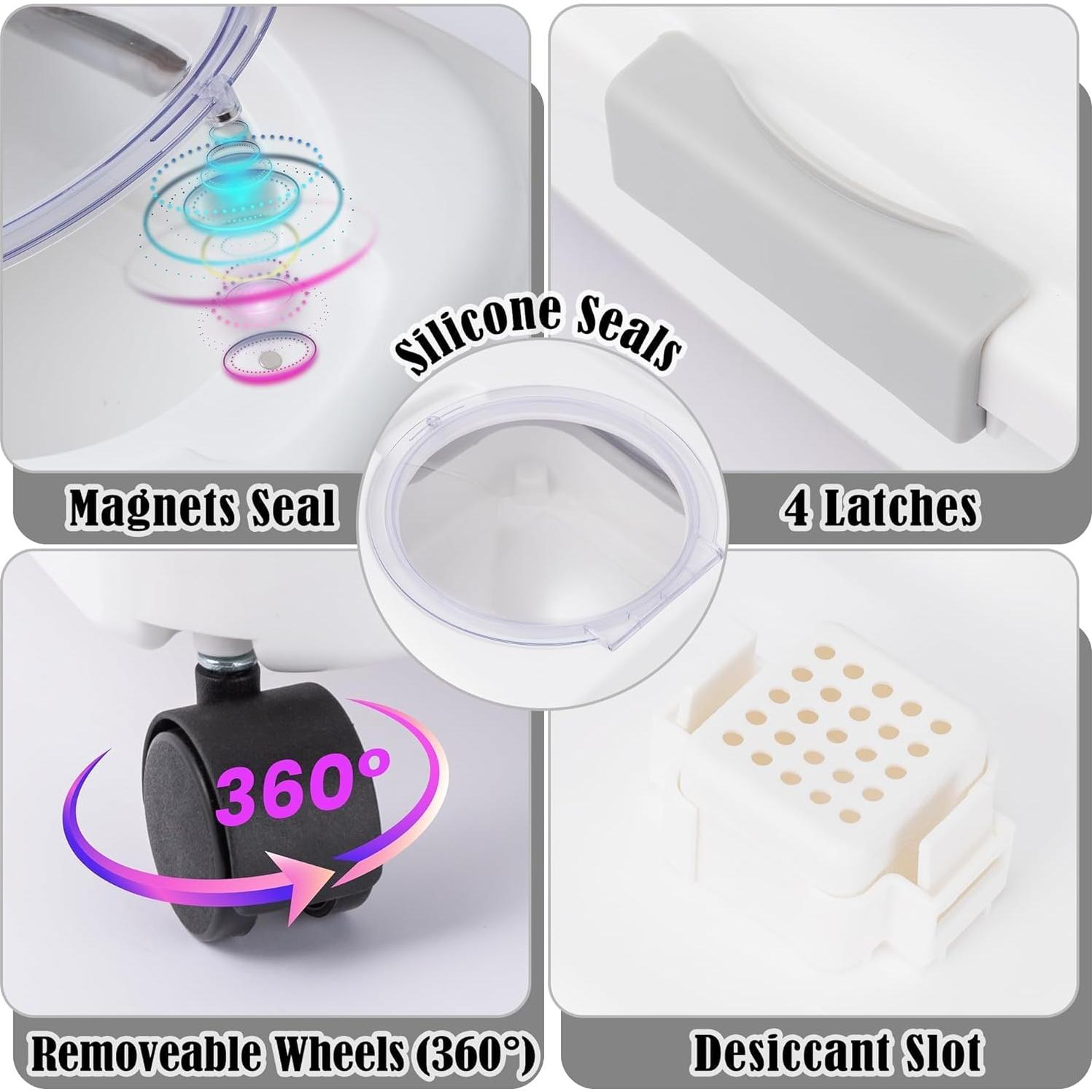 Contenedor de Almacenamiento de Comida MALLMALL6 1.65kg Plegable