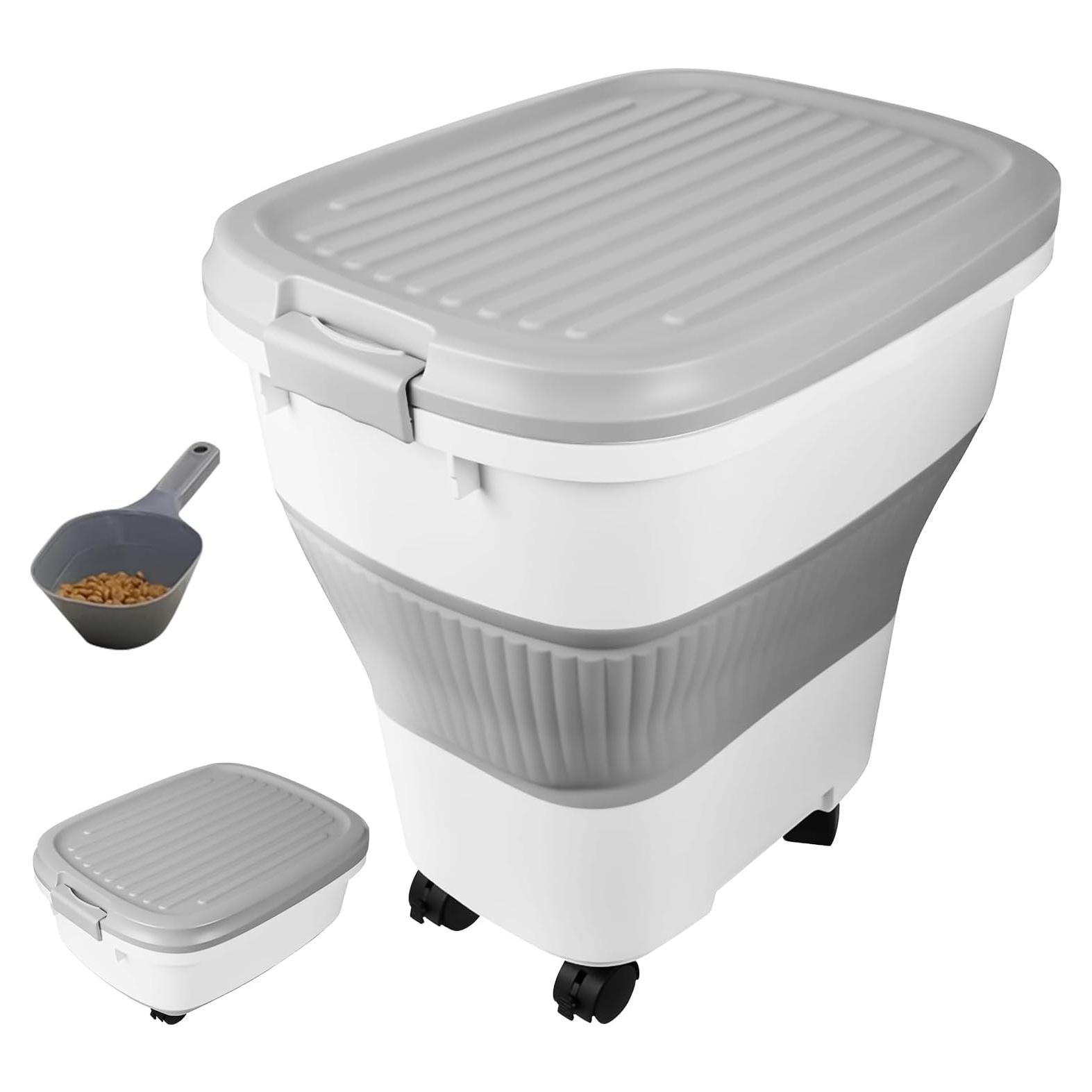 Contenedor de Almacenamiento de Comida para Perros NXIZOLI 35 L