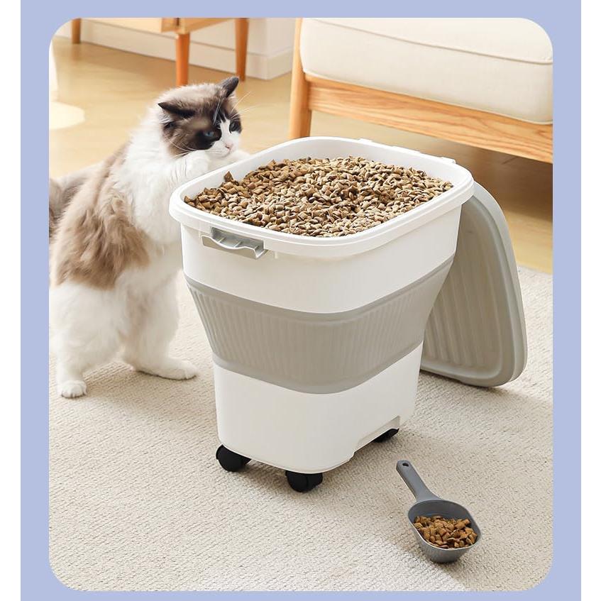 Contenedor de Almacenamiento de Comida para Perros NXIZOLI 35 L