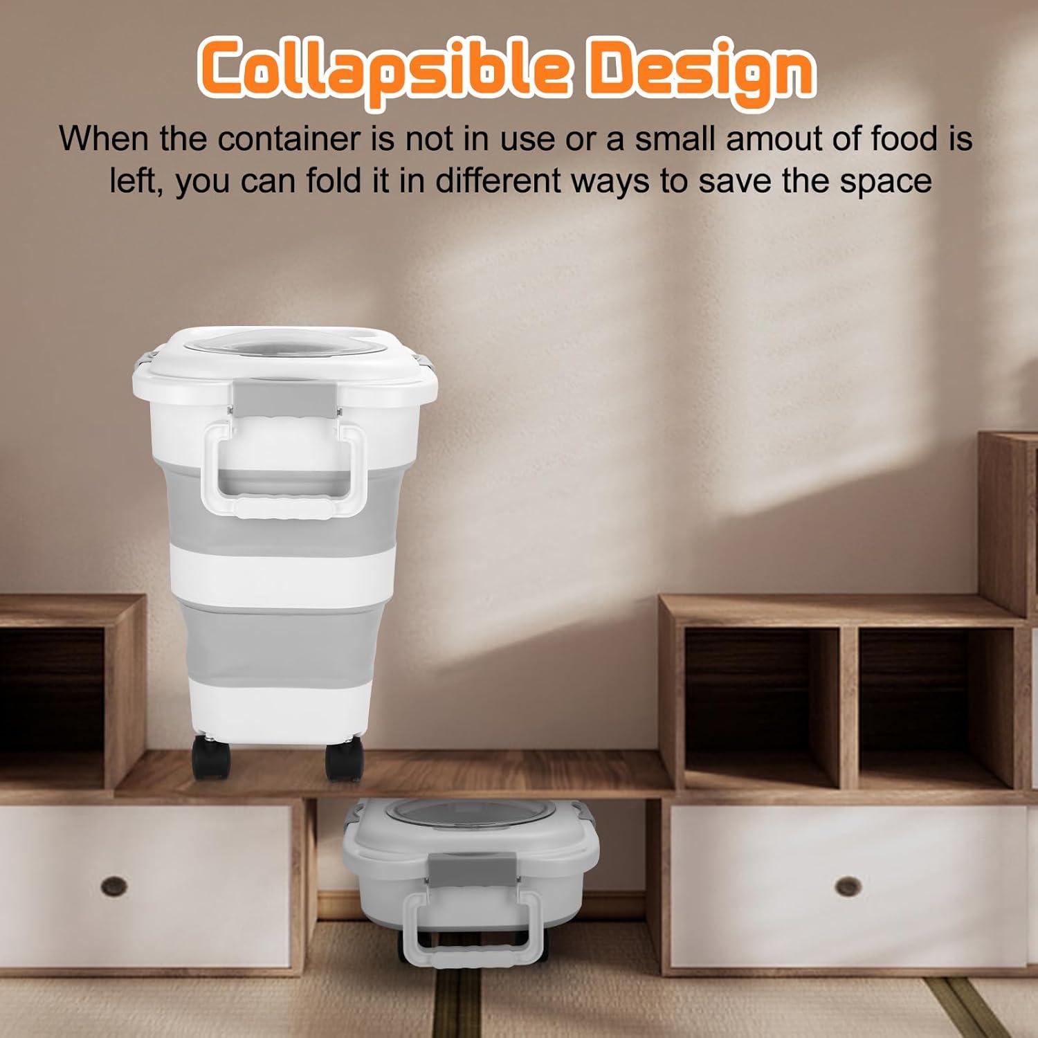 Contenedor Plegable Beyoung 11.3-22.7kg para Comida de Perros