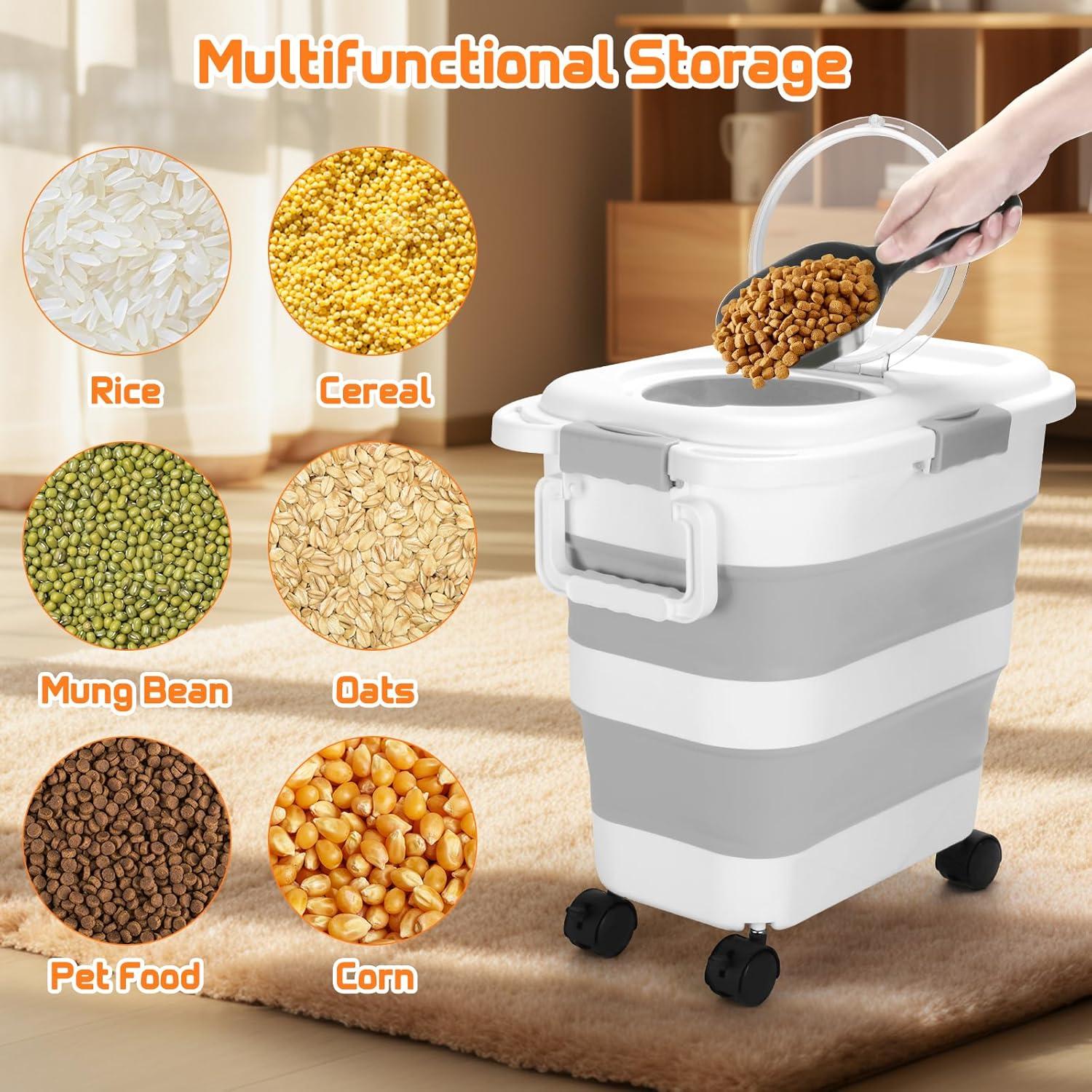 Contenedor Plegable Beyoung 11.3-22.7kg para Comida de Perros