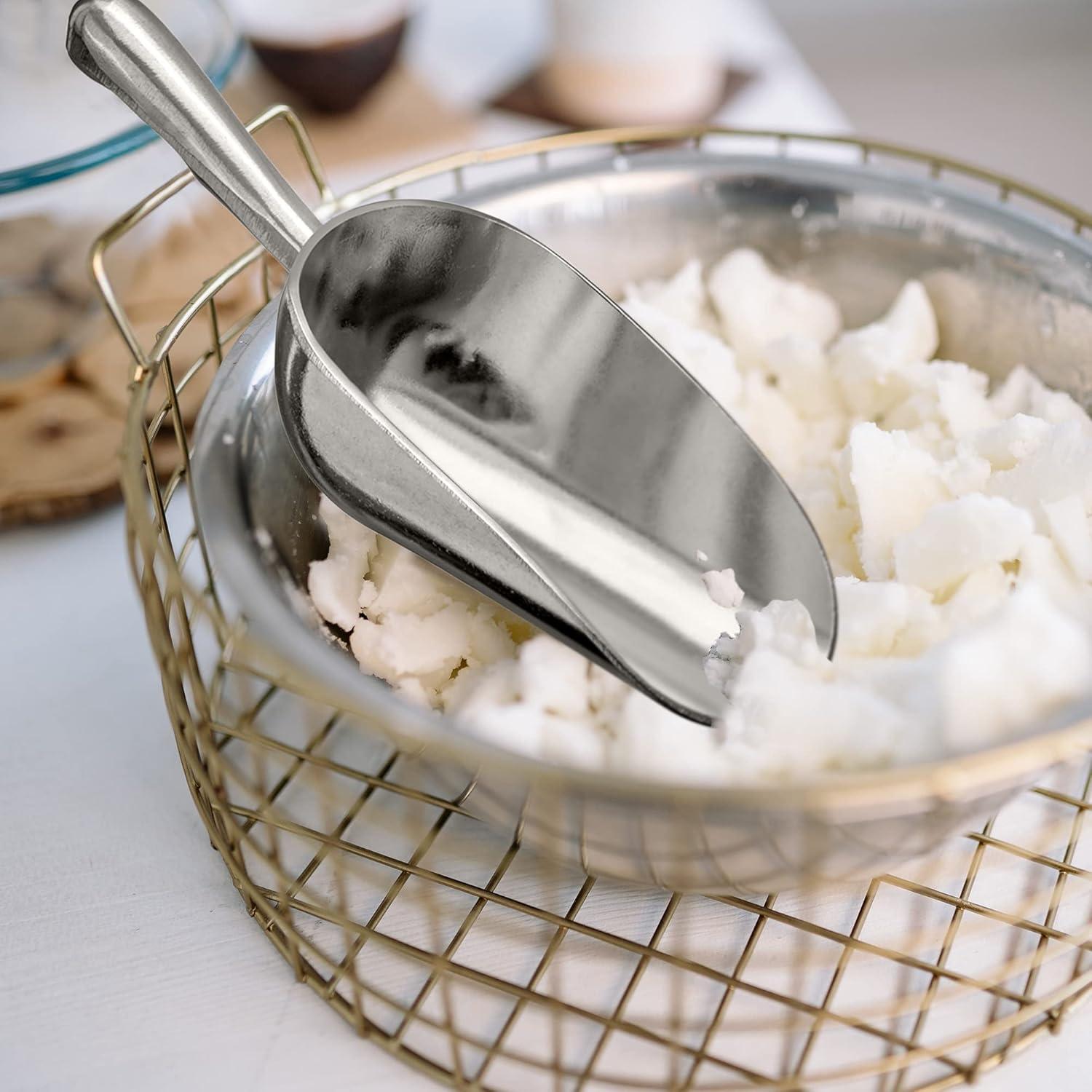 Cucharas de Hielo de Aluminio Increíble Abby - 340g, Juego de 2