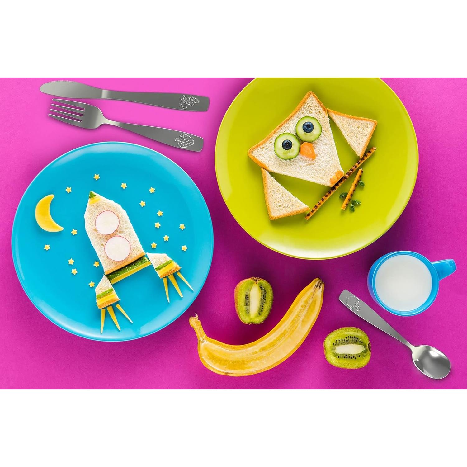 Juego de Cubiertos para Niños CHILLOUT LIFE 12 Piezas