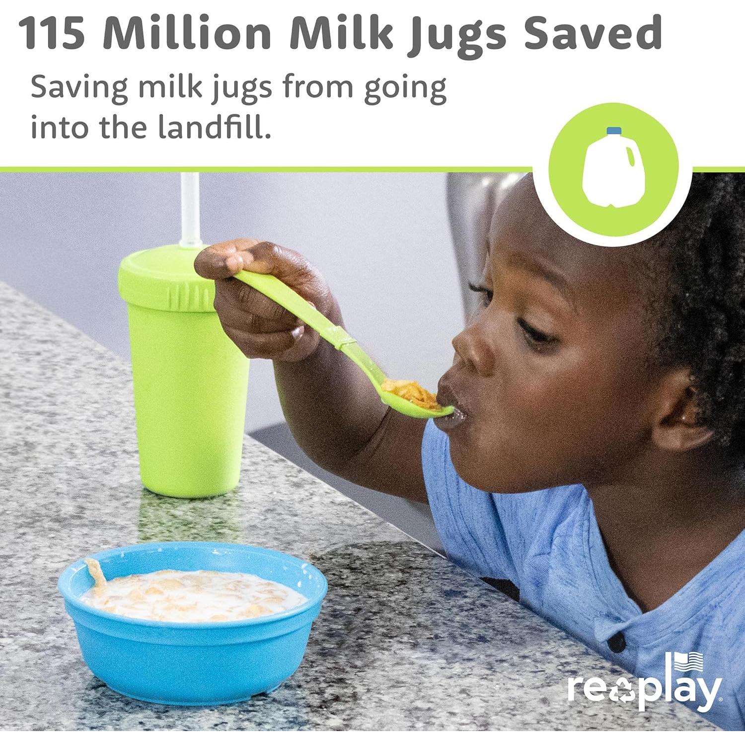 Juego de Utensilios para Niños Re-Play 12 Piezas Apto Lavavajillas