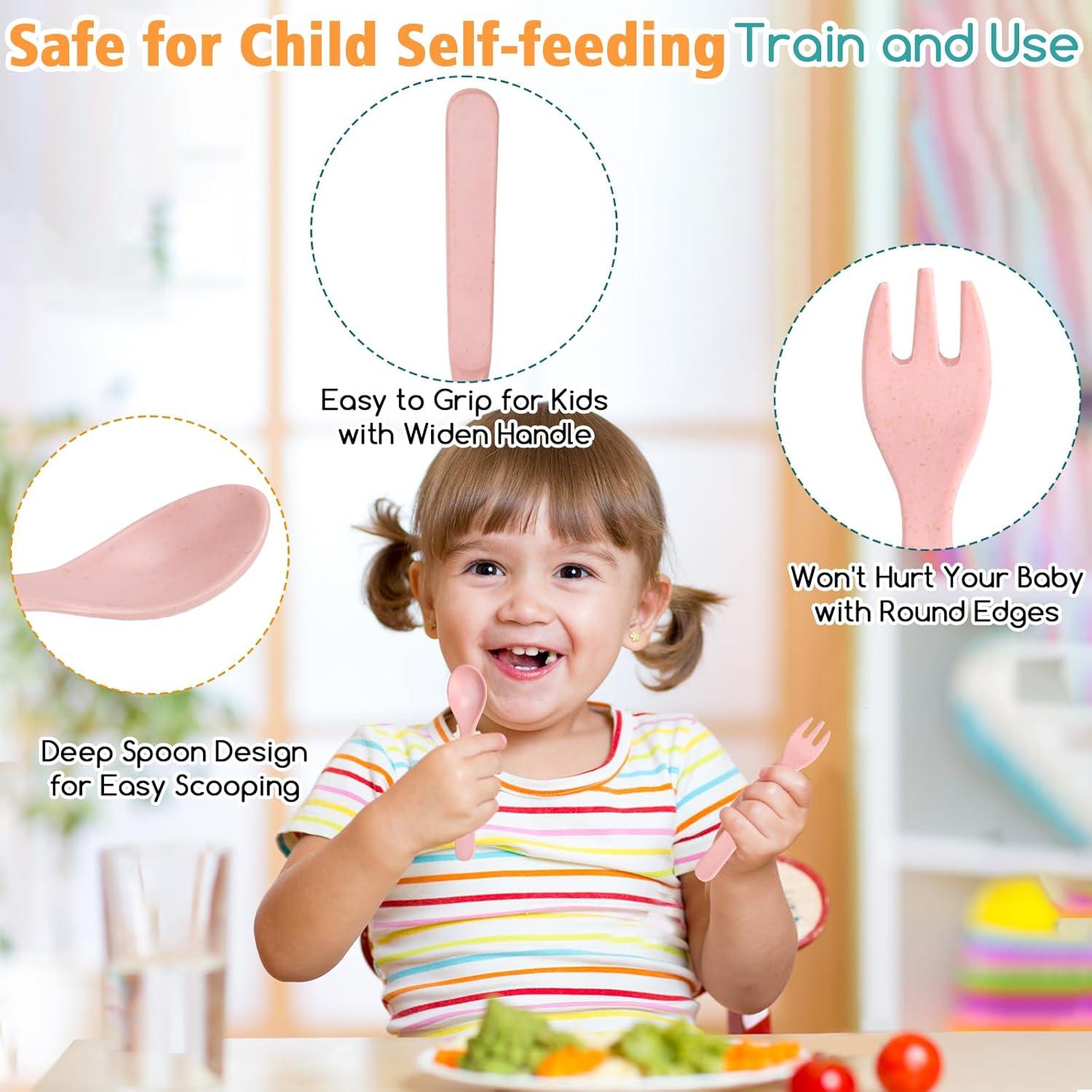 Juego de Utensilios de Bambú para Niños Shopwithgreen - 10 Piezas