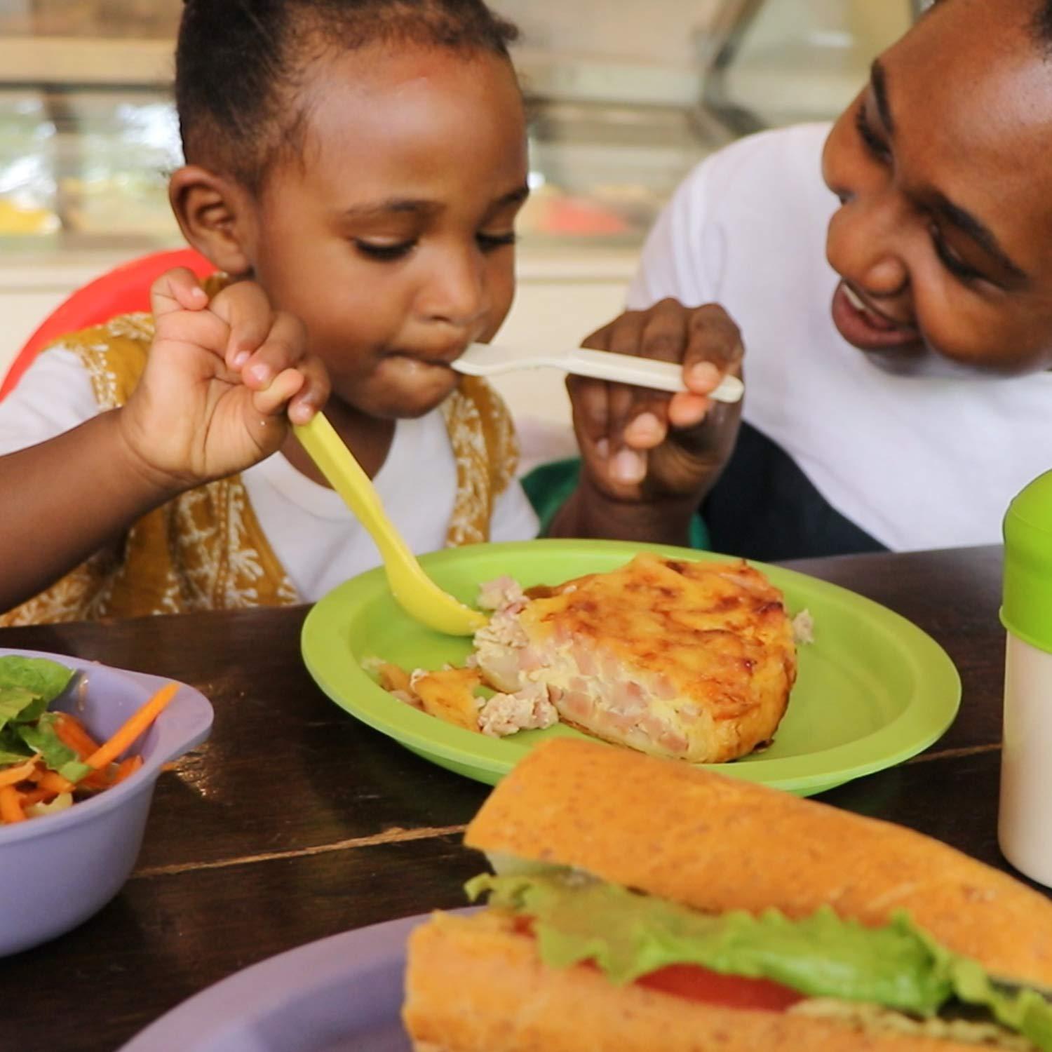 Juego de Utensilios de Bambú para Niños Shopwithgreen - 10 Piezas