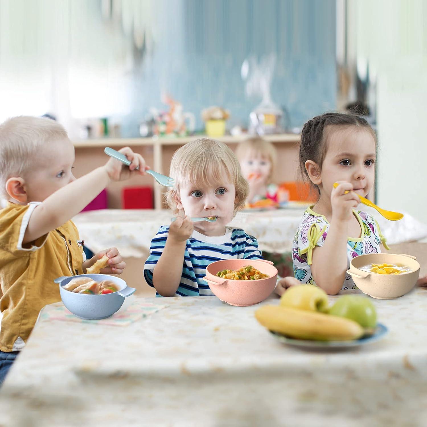 Juego de Utensilios de Bambú para Niños Shopwithgreen - 10 Piezas